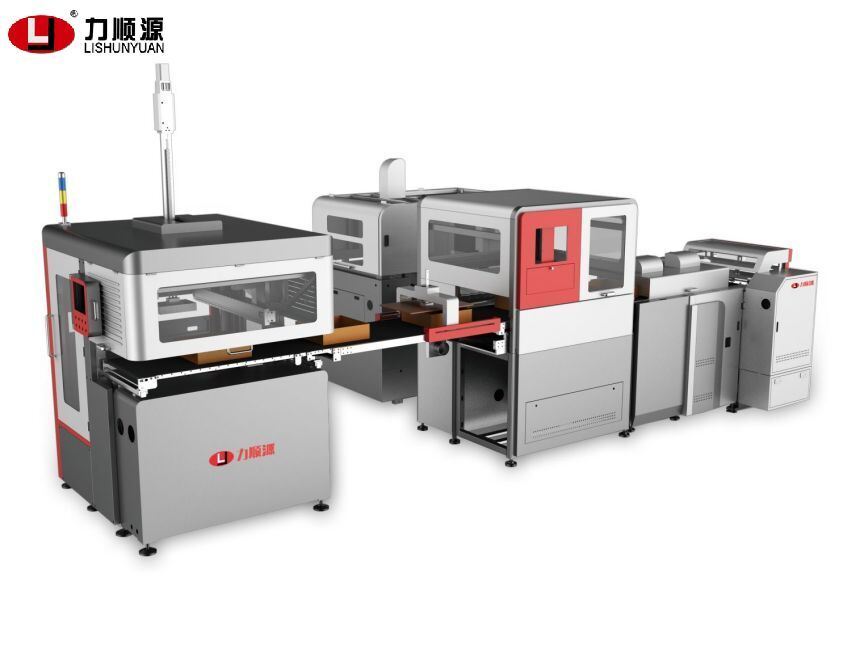 LY-HB1200CN สายการผลิตกล่องแข็งความเร็วสูงอัจฉริยะ 20-30 ชิ้น/นาที