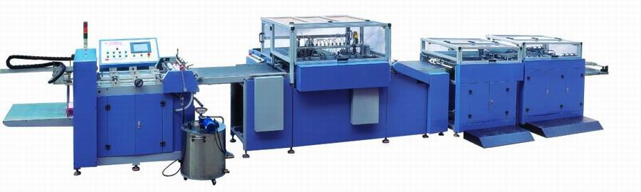 Greyboard Size 6505503 Paper Stacking Height 800mm Rigid Box Making Machine Finished Product Size 400300140 High Capacity