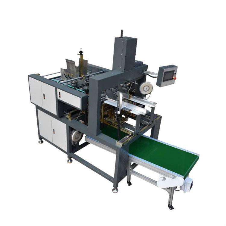 LY-600 Automatic Corner Pasting Machine     Gift Box Corner Taping Machine   Rigid Box Four Corner Gluing Macine