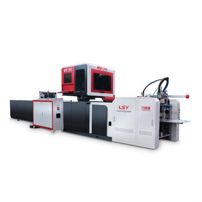 มัลติฟังก์ชั่น Visual Positioning Machine สำหรับวางตำแหน่งกล่องแข็งและเคส